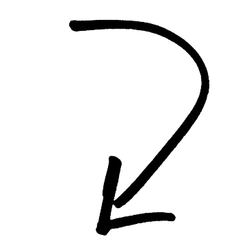 Arrow pointing downward